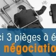 Pièges négociation commerciale