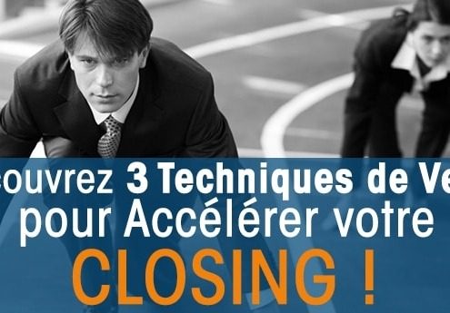 technique de conclusion de vente