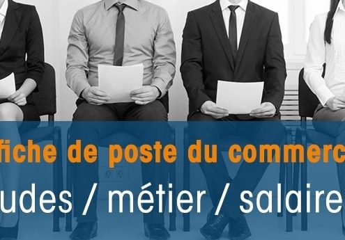 Fiche de poste commercial