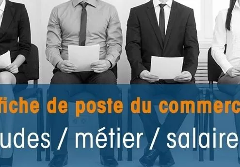 Fiche de poste commercial