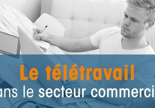 Télétravail commercial