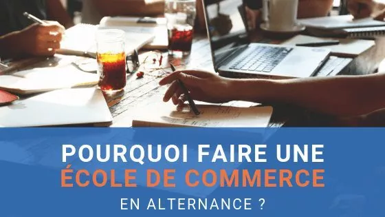 école de commerce en alternance