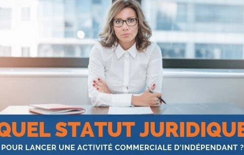 statut juridique activité commerciale indépendant