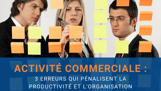 organisation activité commerciale