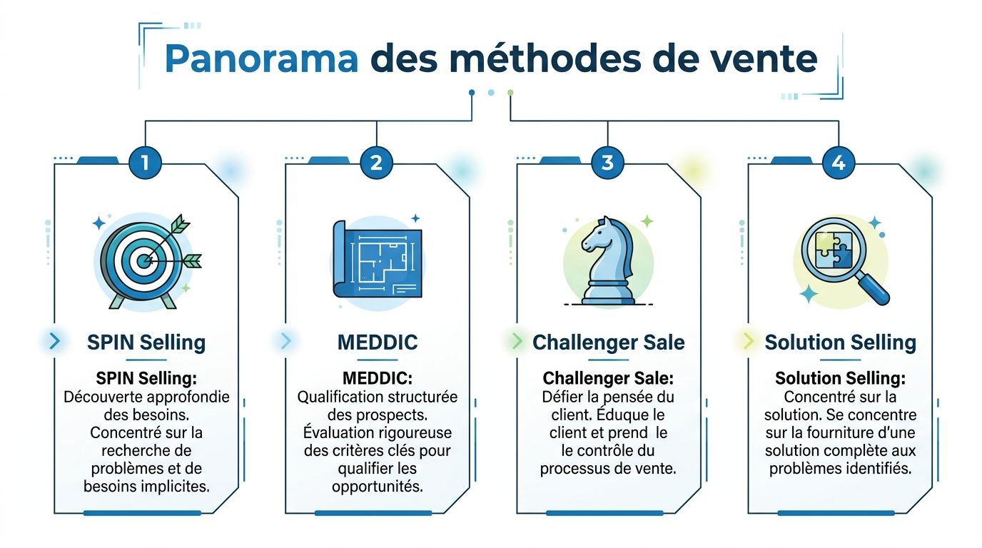 Panorama des principales méthodes de vente