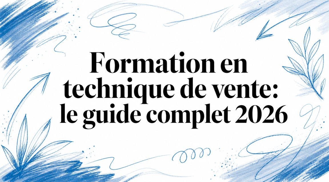 formation sur les techniques de vente
