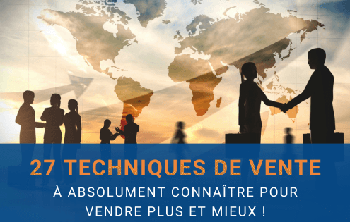 27 techniques de vente commerciale